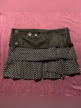 Handmade polka dot skirt